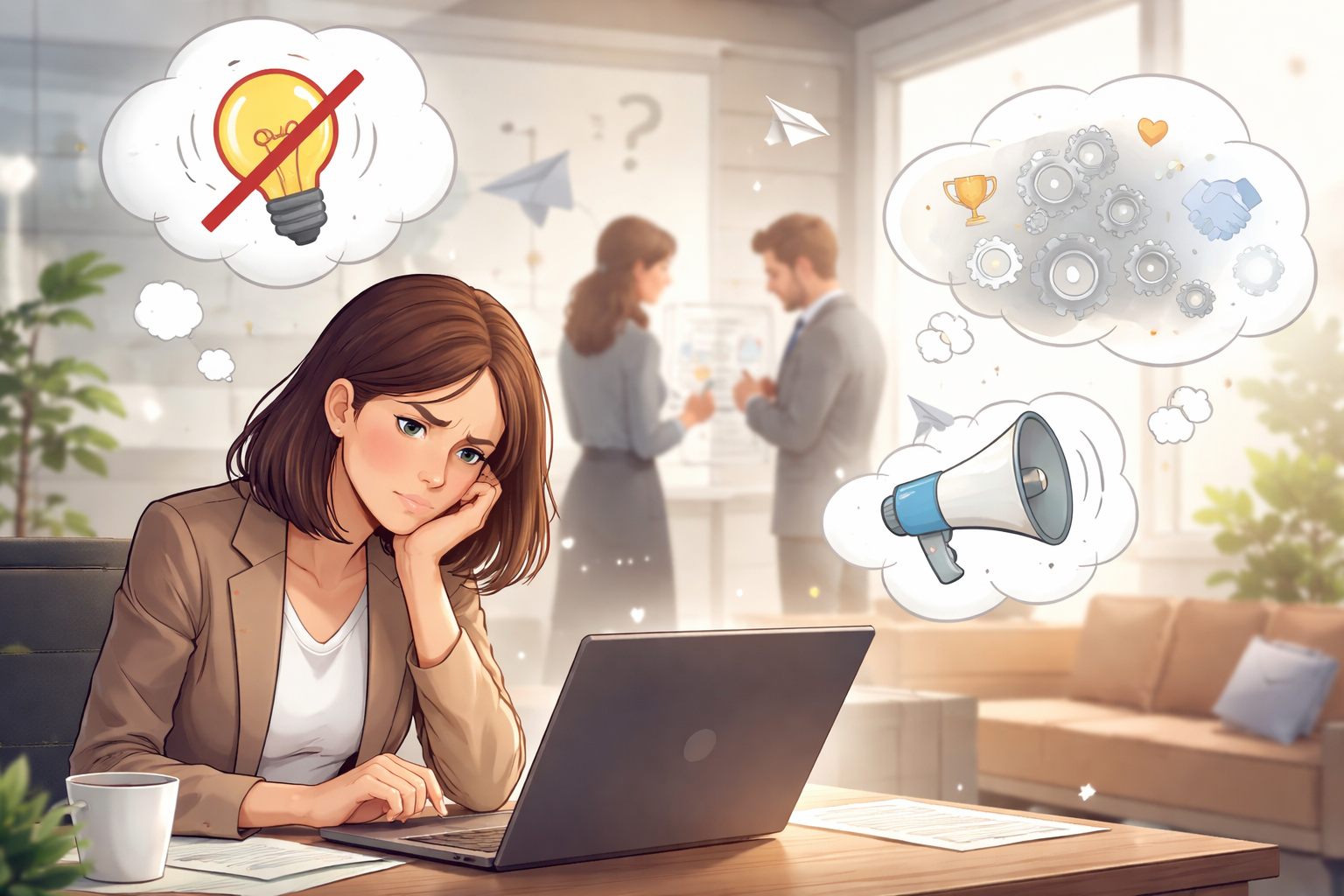 強みや想いがうまく伝わらない