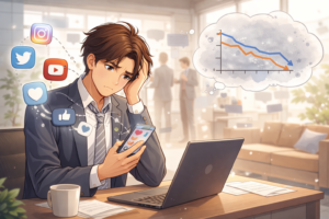 SNSは更新しているが集客が安定しない