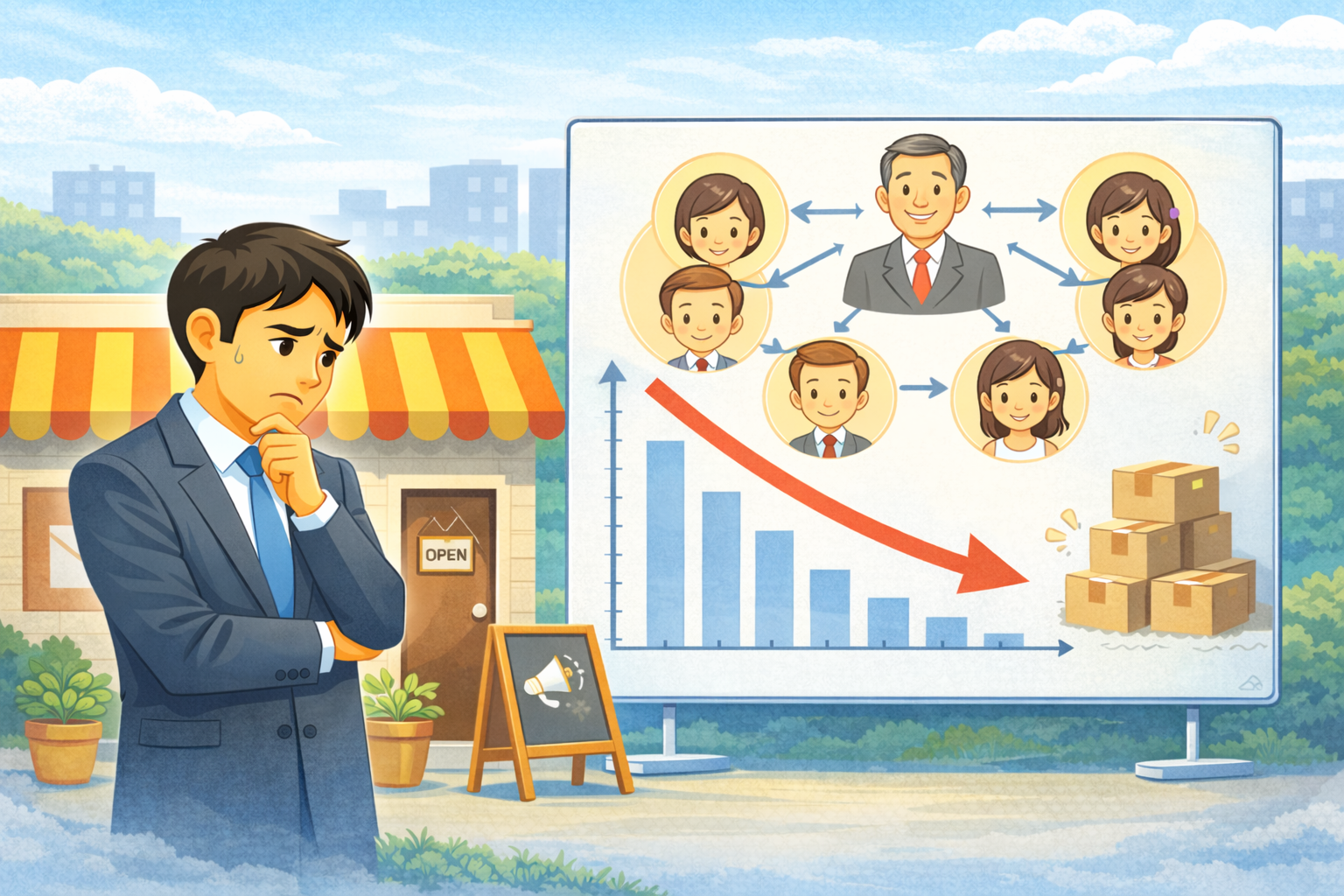 紹介中心で新規が増えない