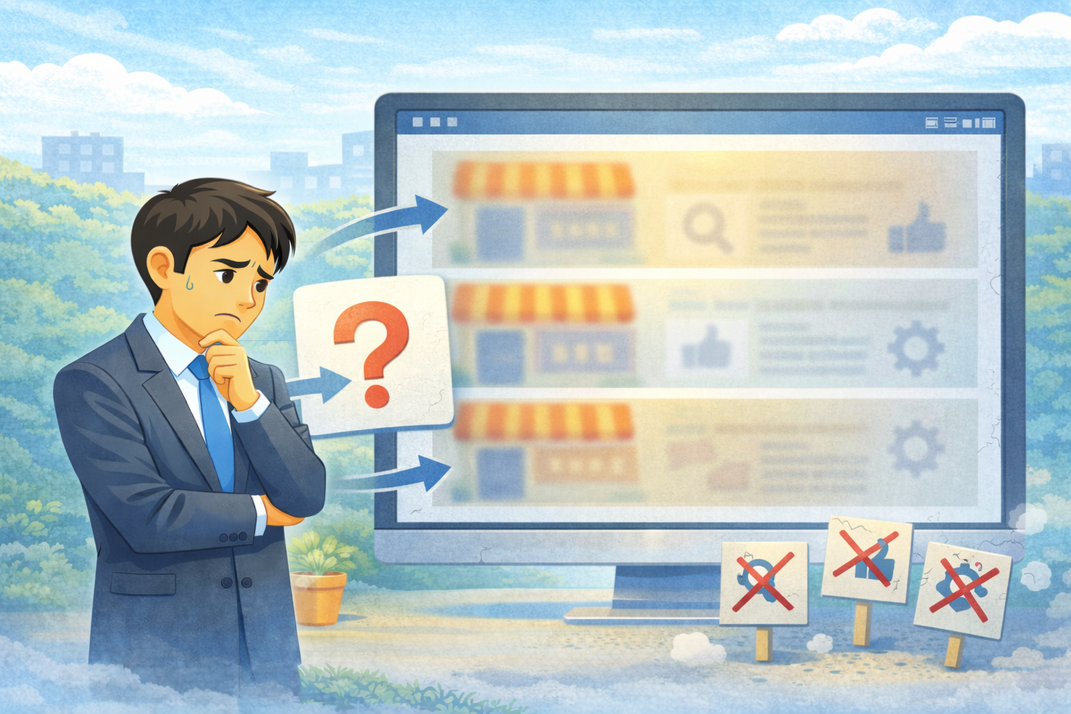 強みや特徴が伝わっていない